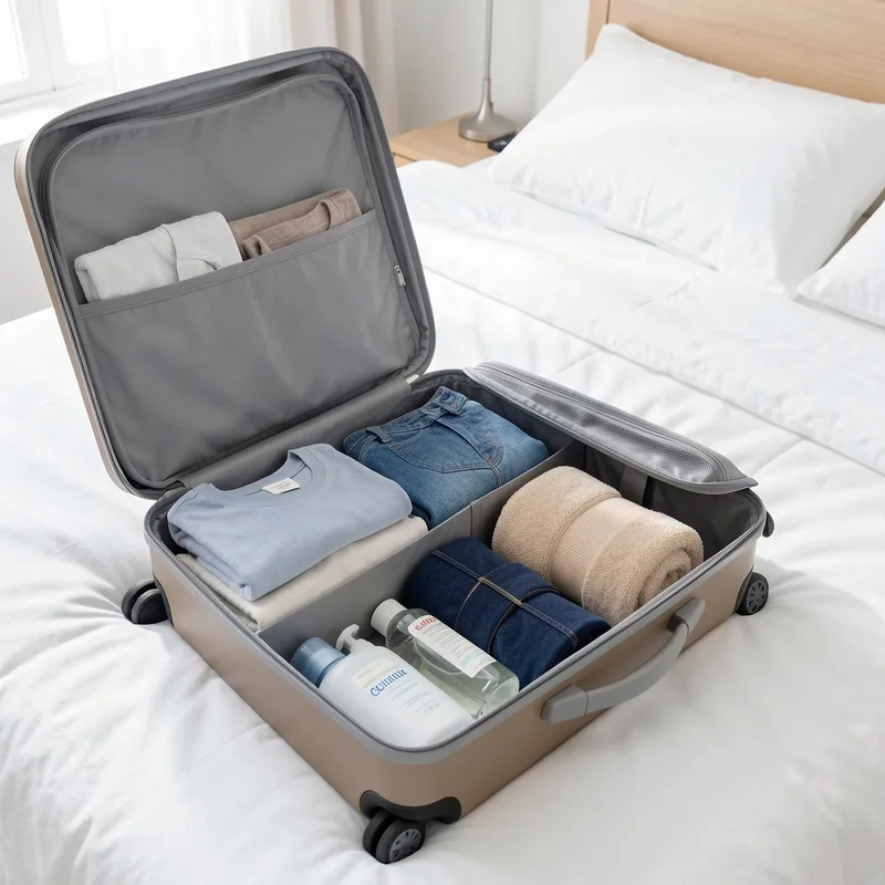 Que mettre dans sa valise : la liste essentielle par durée